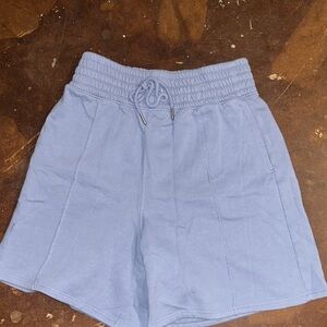 Abercrombie & Fitch High Waist Blue Shorts